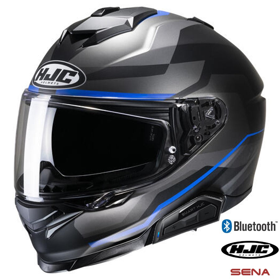 HJC i71 Full Face Bluetooth Helmet Nior MC-2SF