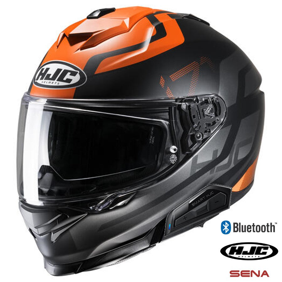 HJC i71 Full Face Bluetooth Helmet Enta MC-7SF