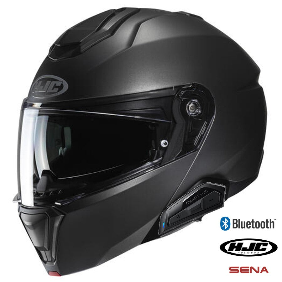 HJC i91 Modular Blutooth Helmet Matte Titanium