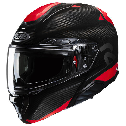 carbon fiber modular motorcycle helmets HJC RPHA 91 Carbon Noela Helmet MC-1 / 2XL