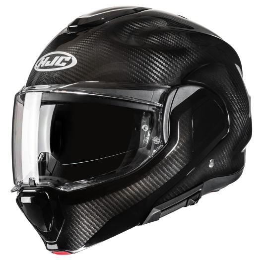 HJC F100 Modular Bluetooth Helmet Carbon