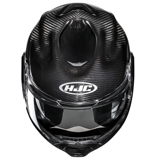 HJC F100 Modular Sena 60S Bluetooth Helmet Carbon