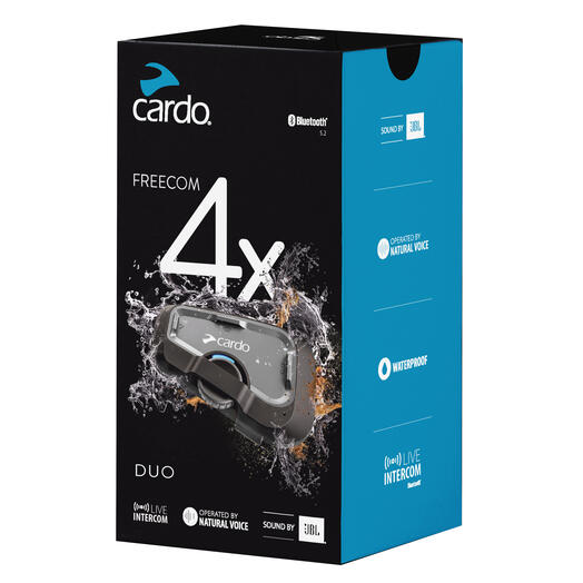 Cardo Freecom 4X JBL Headset Dual Pack