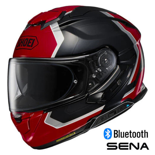 Shoei GT-Air 3 Full Face Bluetooth Helmet Realm Graphic TC-1 SRL 3 Installed