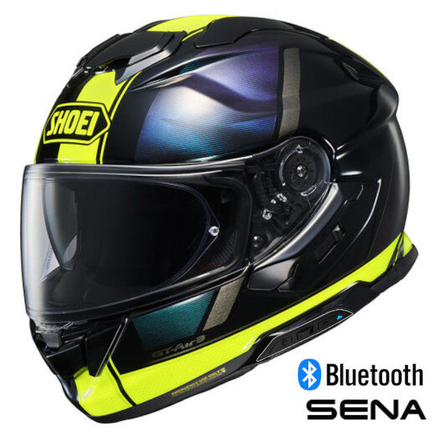 Shoei GT-Air 3 Full Face Helmet Scenario Graphic TC-3 SRL 3 Installed