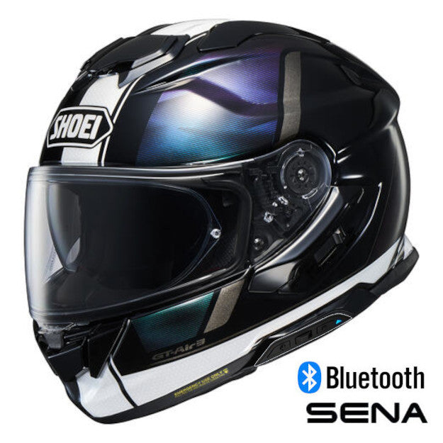 Shoei GT-Air 3 Full Face Helmet Scenario Graphic TC-5 SRL 3 Installed