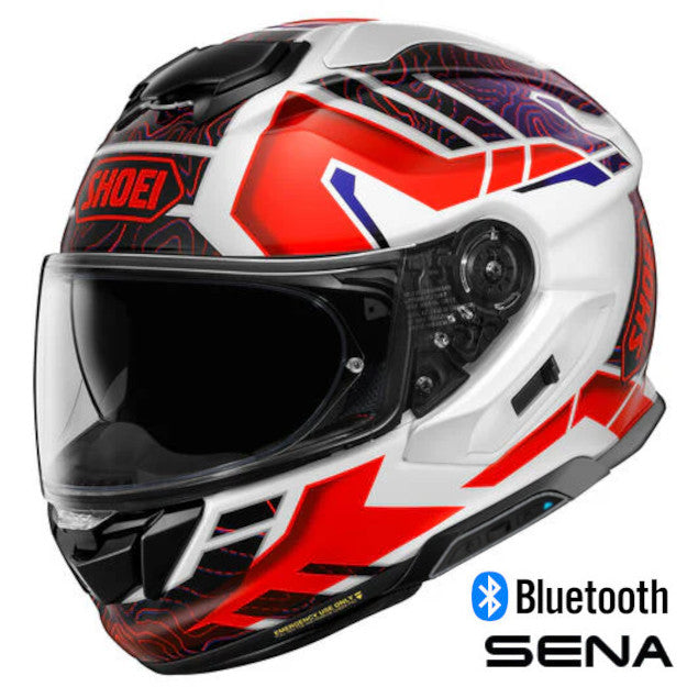 Shoei GT-Air 3 Full Face Helmet Hike Graphic TC-10 SRL 3 Installed