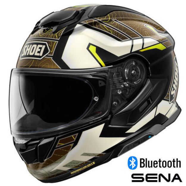 Shoei GT-Air 3 Full Face Helmet Hike Graphic TC-11 SRL 3 Installed