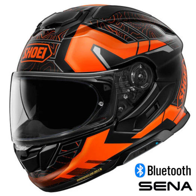 Shoei GT-Air 3 Full Face Helmet Hike Graphic TC-8 SRL 3 Installed