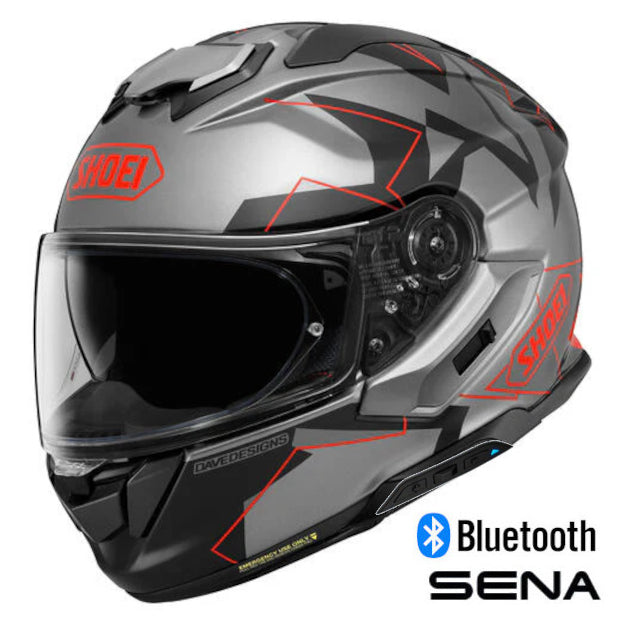 Shoei GT-Air 3 Full Face Helmet MM93 Grip SRL 3 Installed