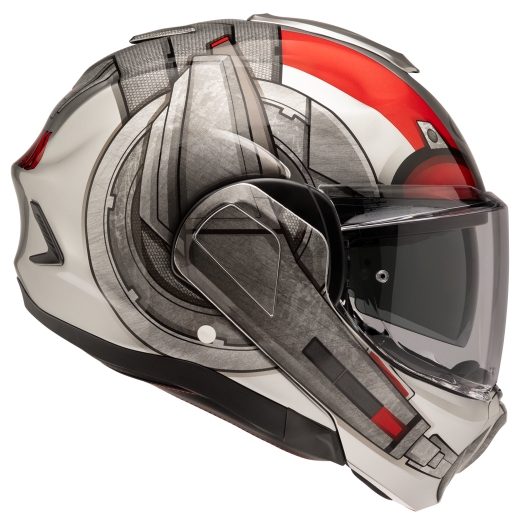 HJC F100 Modular Bluetooth Helmet Ant Man