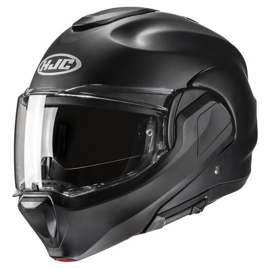 HJC F100 Modular Helmet Matte Black – HelmetCountry.com