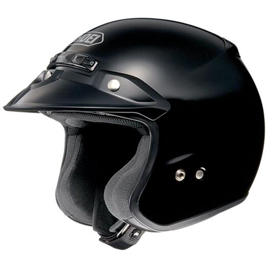 Shoei RJ Platinum-R Open Face Helmet Gloss Black