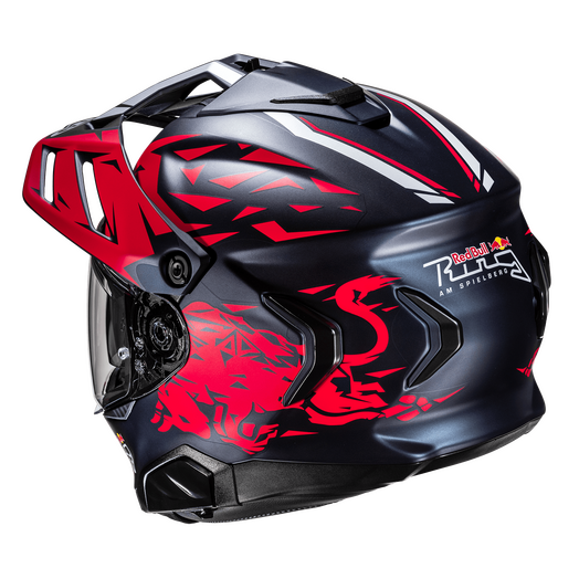 HJC RPHA 60 Bluetooth Helmet Red Bull Spielberg 50b Installed