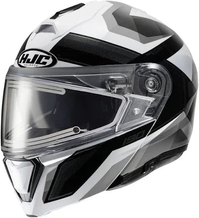 HJC i90 Modular Snow Helmet Electric Shield Lark Graphic MC-10
