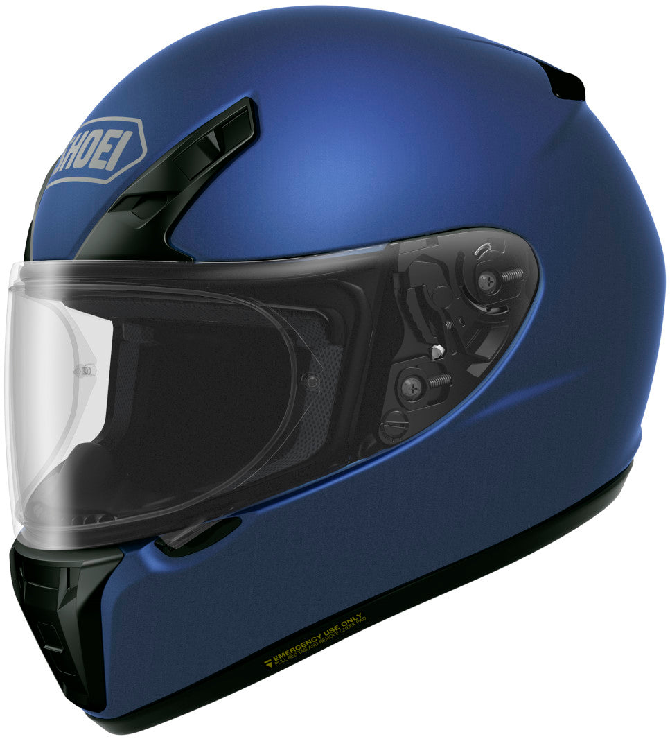 shoei rf 1200 blue mirror Shoei RF-SR Helmet Large Matte Blue