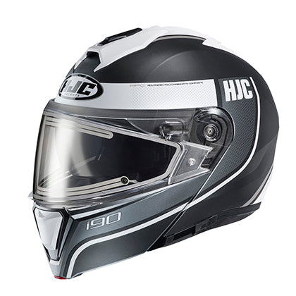 HJC i90 Modular Snow Helmet Davan Graphic MC10SF Electric Shield