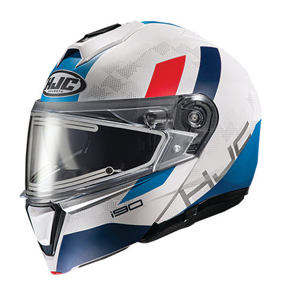 HJC i90 Modular Snow Helmet Electric Shield Syrex Graphic MC21SF