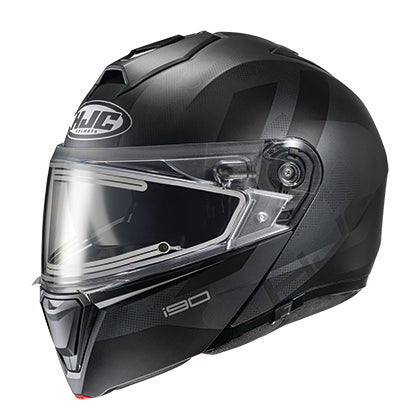HJC i90 Modular Snow Helmet Electric Shield Syrex Graphic MC5SF