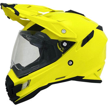 AFX FX-41DS Dual Sport Helmet Hi-Vis Yellow