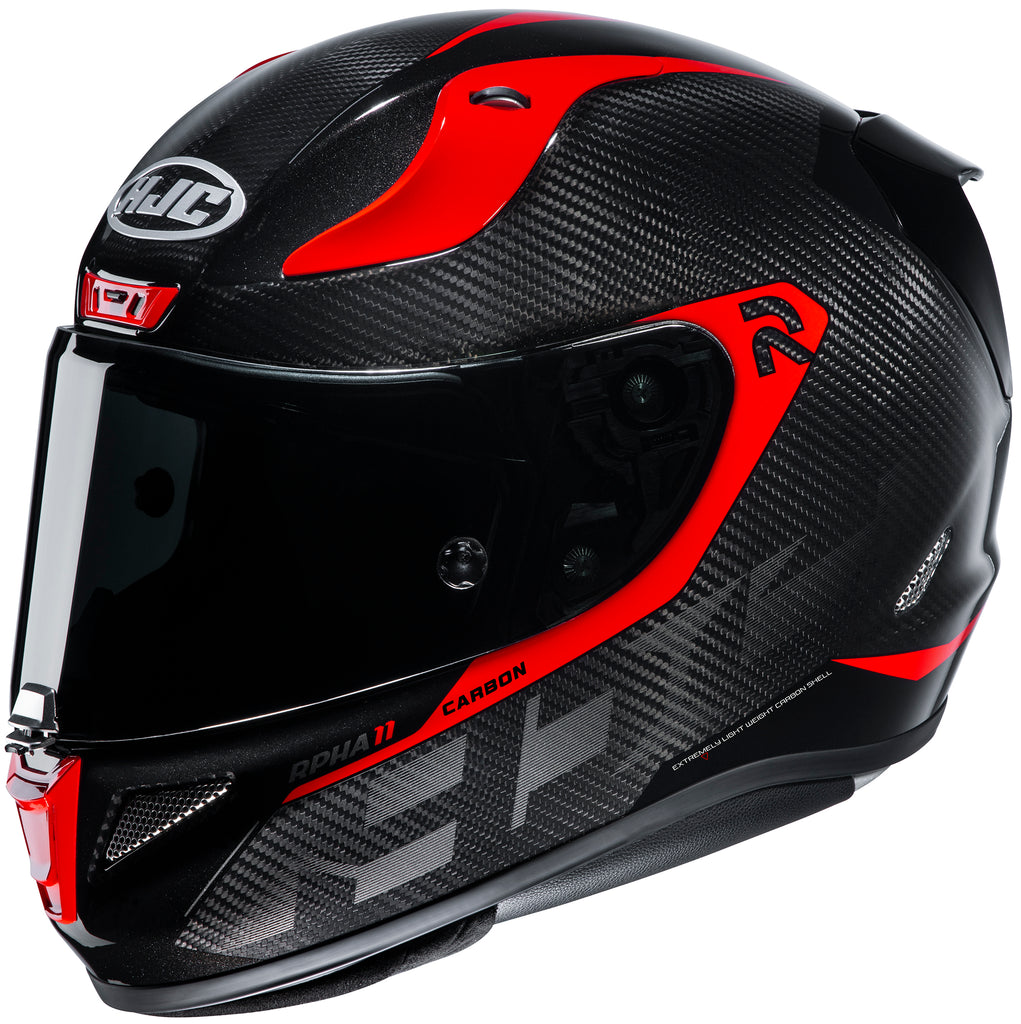 HJC RPHA 11 Pro Carbon Bleer MC-1 Red Full Face Helmet
