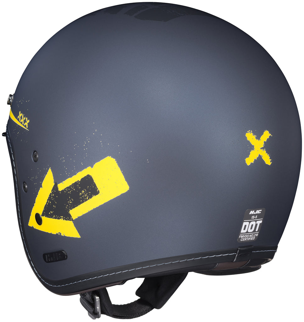 HJC IS-5 Open Face Helmet Arrow MC-3F