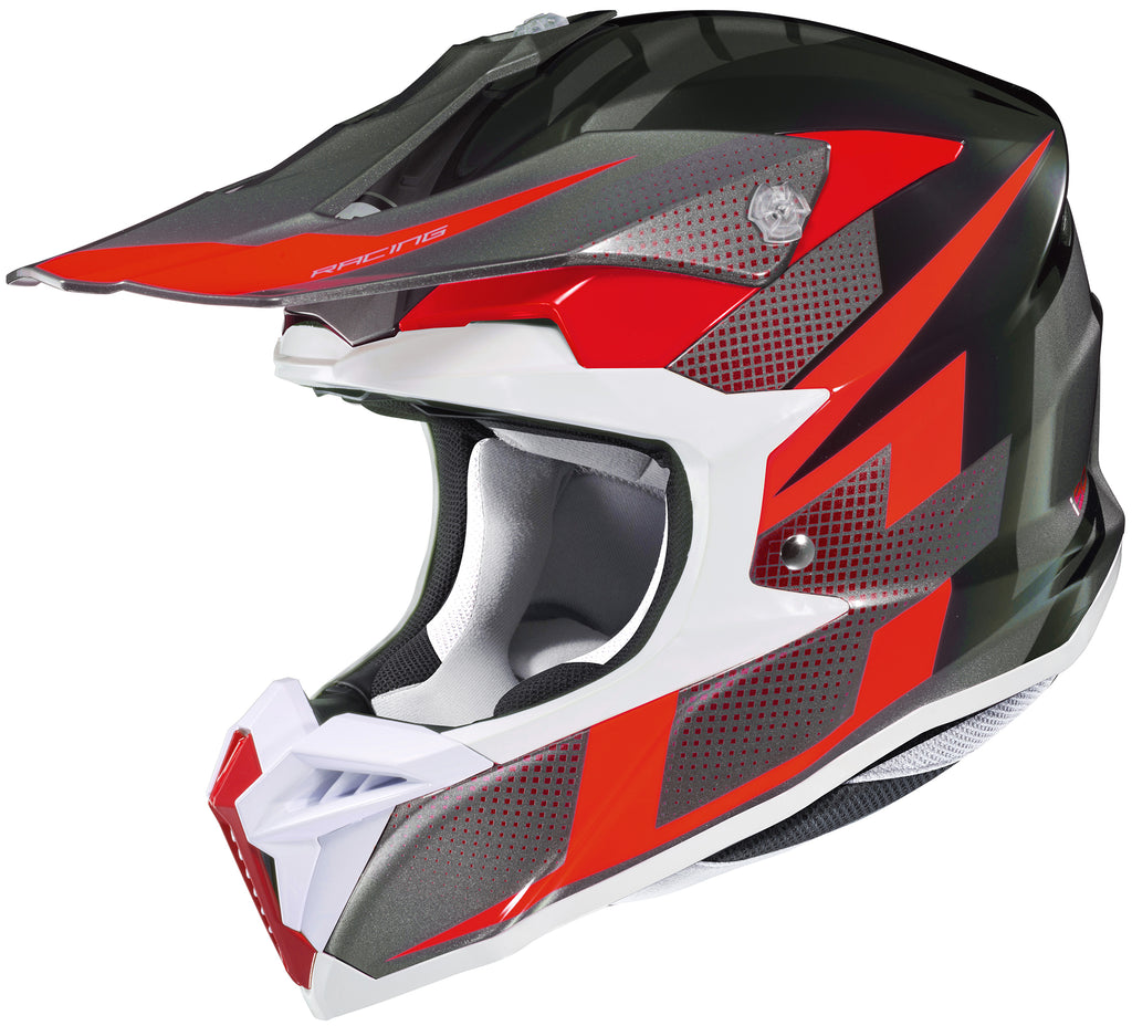 HJC i 50 Off Road Helmet Argos Graphic MC-1 Red