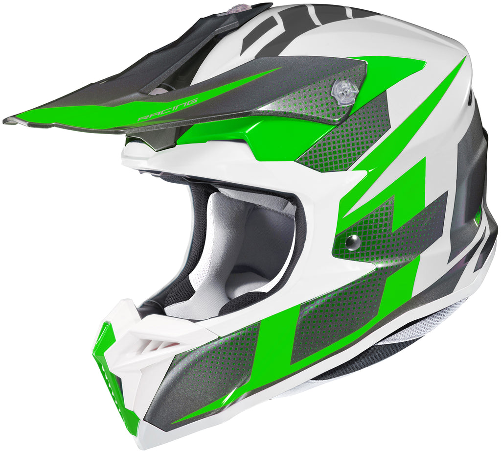 HJC i 50 Off Road Helmet Argos Graphic MC-4 Green