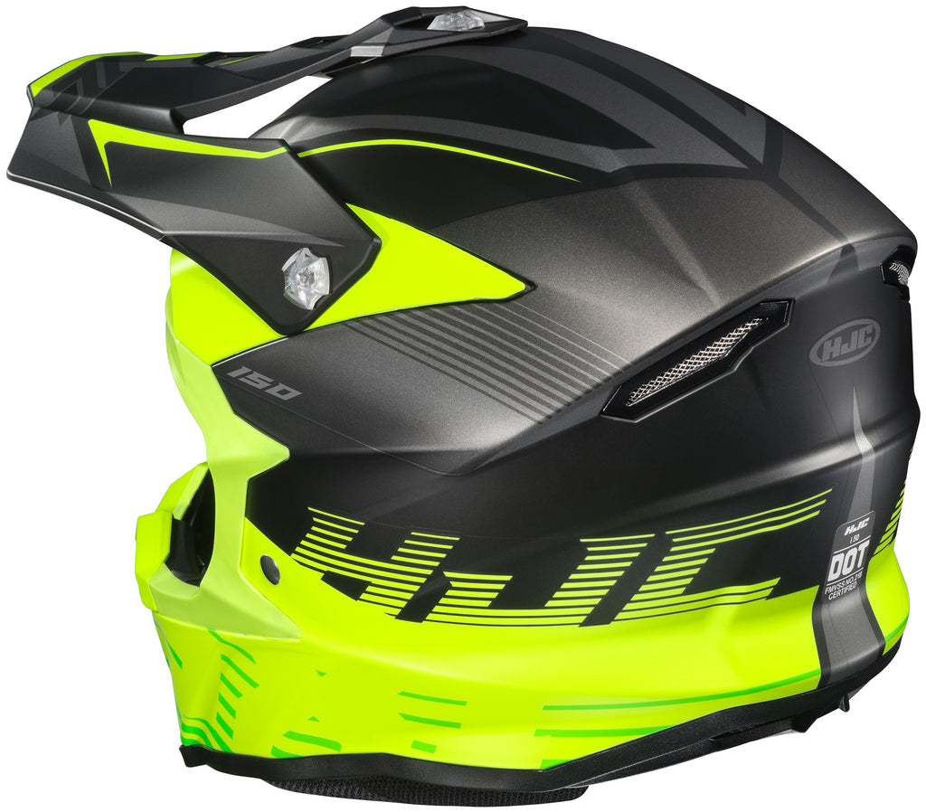 hjc crossover motorcycle helmets HJC i 50 Off Road Helmet Fury Graphic MC-3HSF – HelmetCountry.com