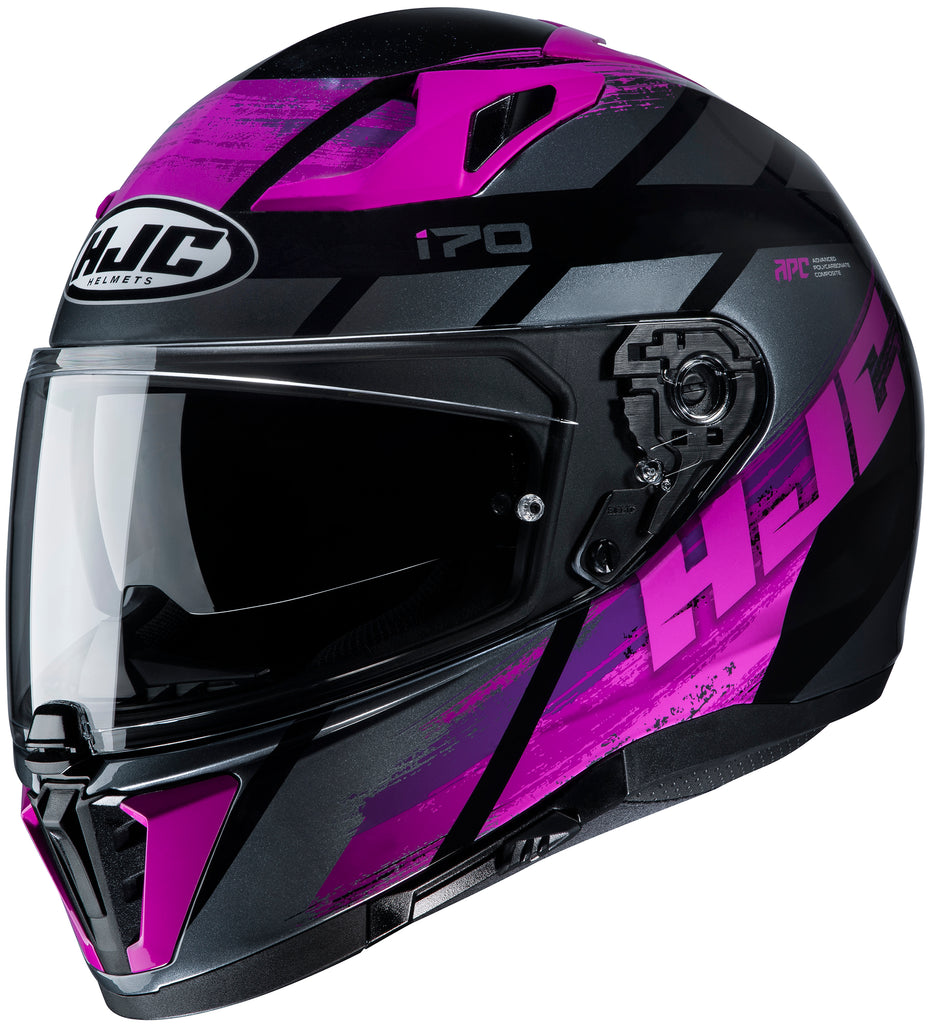 HJC i70 Ladies Full Face Motorcycle Helmet Reden Graphic MC-8