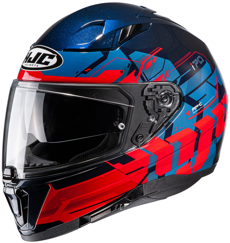 HJC i70 Full Face Motorcycle Helmet Alligon Graphic MC-21