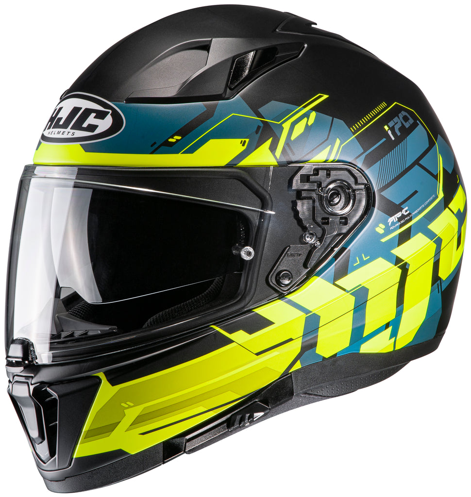 HJC i70 Full Face Motorcycle Helmet Alligon Graphic MC-3HSF