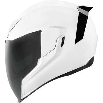 Icon Airflite Motorcycle Helmet - Gloss White / 57-58cm