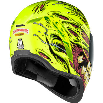 Icon Airform Full Face Helmet Facelift Graphic Hi Viz