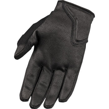Icon Men's Punchup CE Motorcycle Glove Black