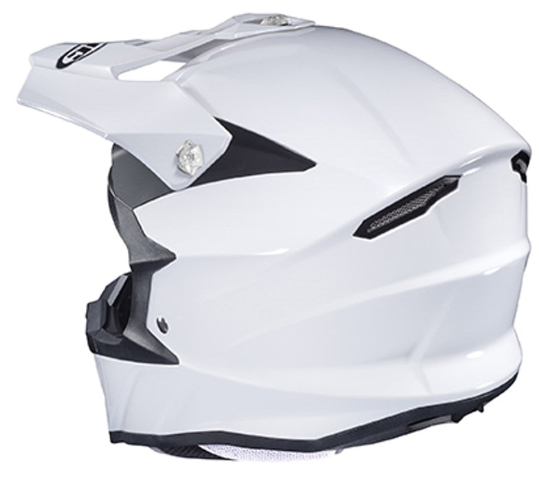 HJC i 50 Off Road Helmet Gloss White – HelmetCountry.com