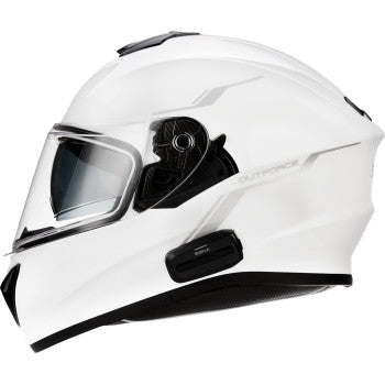 Sena Outforce Full Face Helmet Gloss White