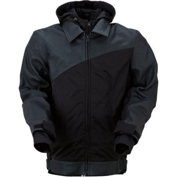 Z1R Men's Pushrod Black Leather Jacket