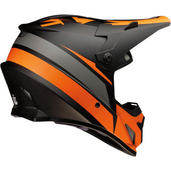 Z1R Rise Off Road Helmet Evac Black Orange Grey