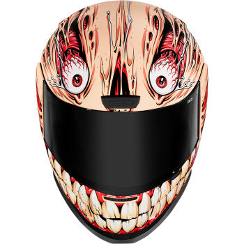 Icon Airform Full Face Helmet Facelift Graphic Peach