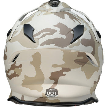 Z1R Range Dual Sport Snow Helmet Electric Shield Camo Desert