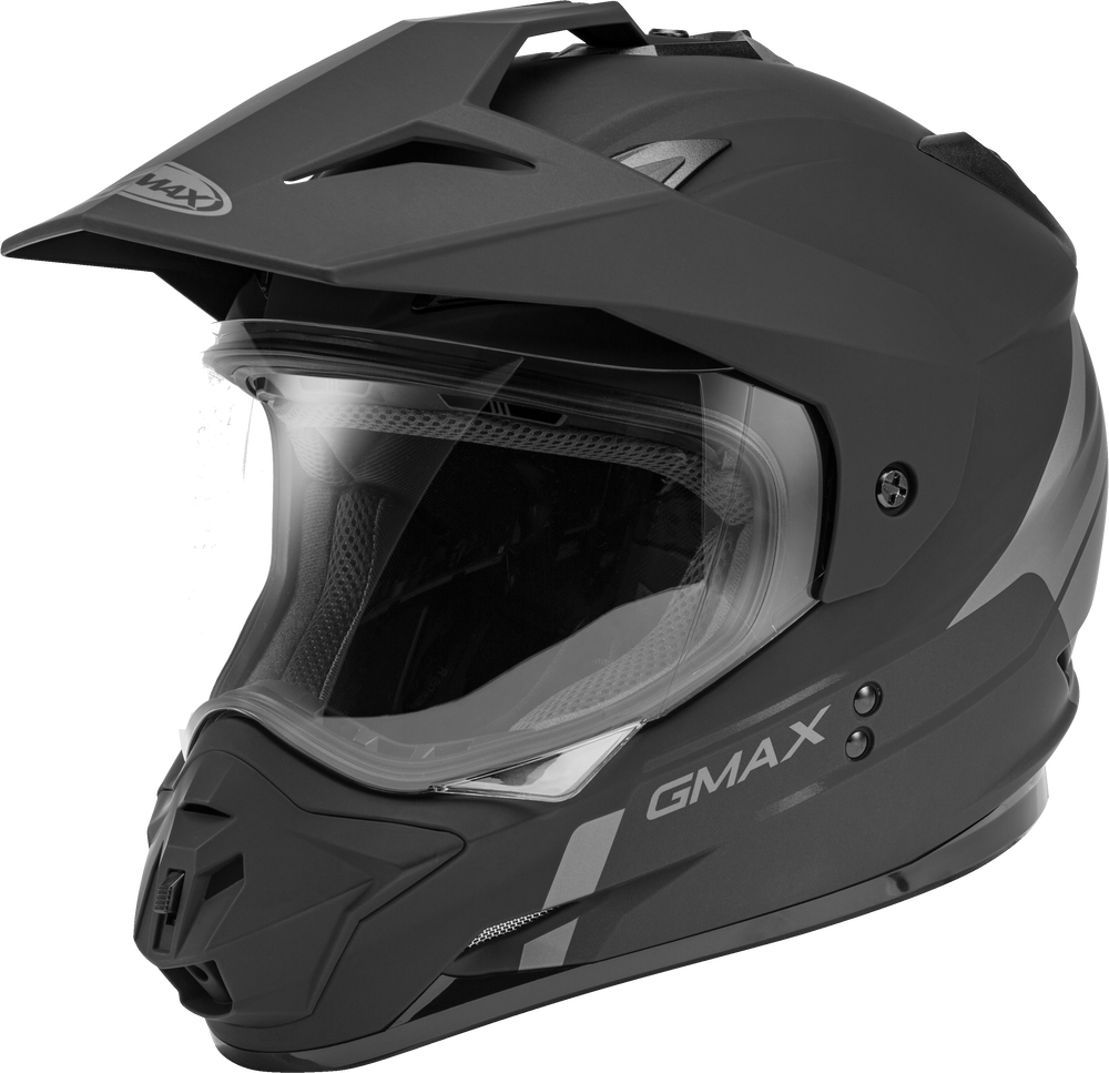 Gmax GM11S Dual Sport Helmet Scud Matte Black