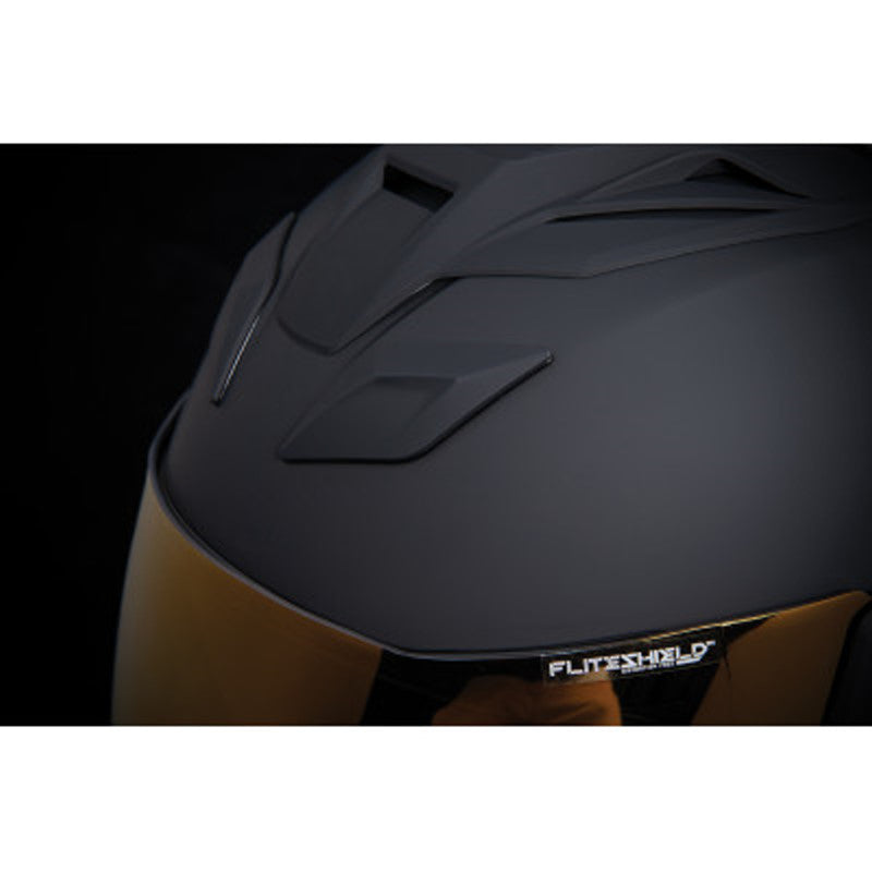 icon airflite peace keeper helmet Icon Airflite Peace Keeper Motorcycle Helmet - Black / 65-66cm