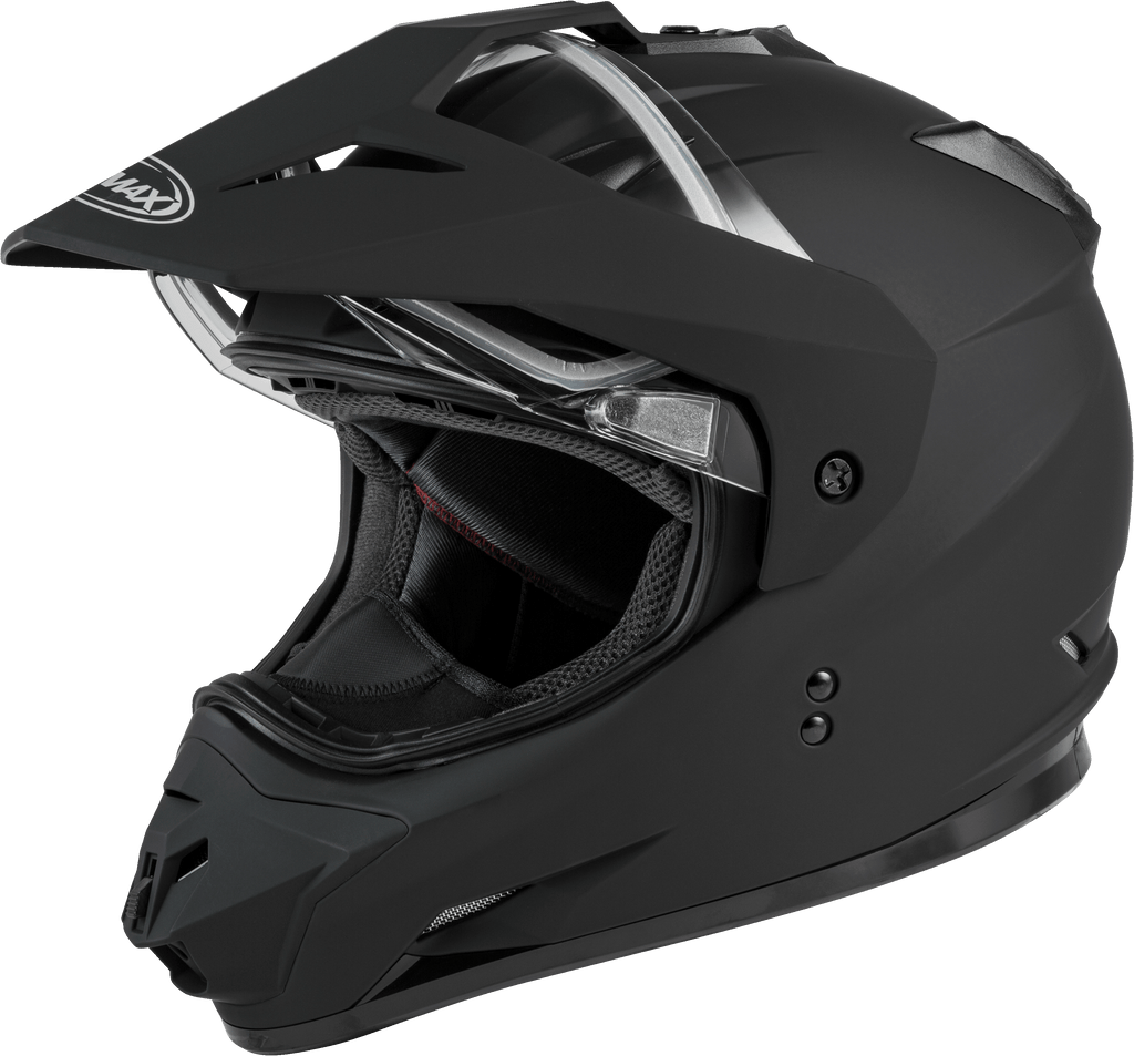 dual sport snowboard helmet GMAX GM-11S Dual-Sport Snow Helmet Matte Black Small