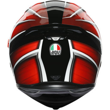 AGV K5 S Full Face Helmet Tempest Black/Red