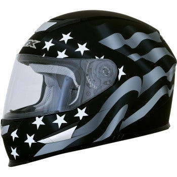 AFX FX-99 Full Face Helmet Flag Stealth