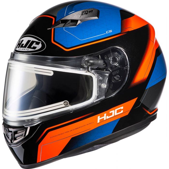 HJC CS-R3 Snow Helmet Inno Graphic MC-7 Electric Shield