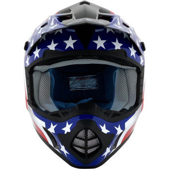 AFX FX-17 Off Road Helmet American Flag