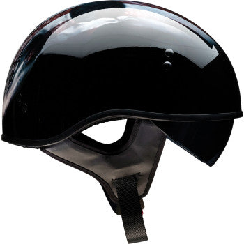 Z1R Vagrant Half Shell Helmet USA Skull Black