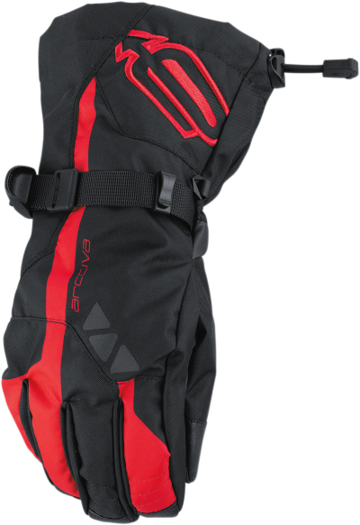 Arctiva Men's Pivot Snow Glove Black/Red